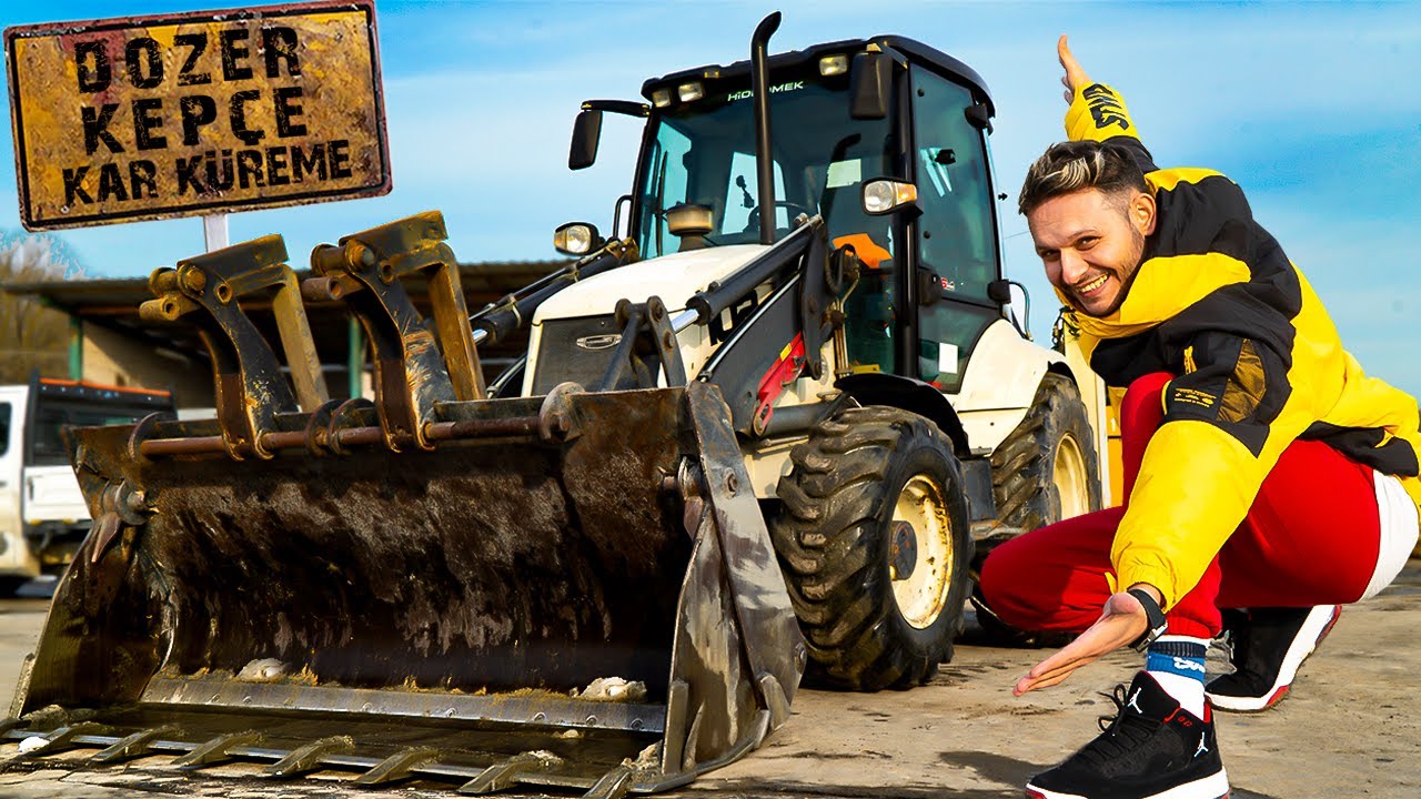 DEVASA İŞ MAKİNELERİ (DOZER VE KEPÇE) KULLANDIM! (YENİ BÖLÜM)