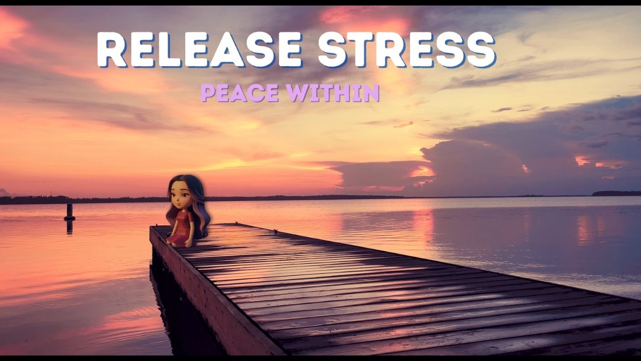 PEACE WITHIN | Release Stress After a Long Day | 6 Hz Theta Binaural | 15 Minutes