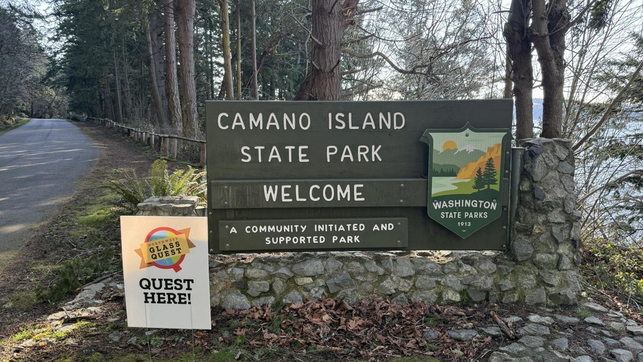 The Annual Glass Quest Returns! Camping & Hiking Camano Island State Park