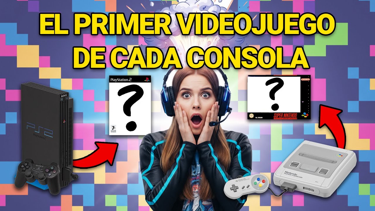 El PRIMER videojuego de CADA consola de la historia