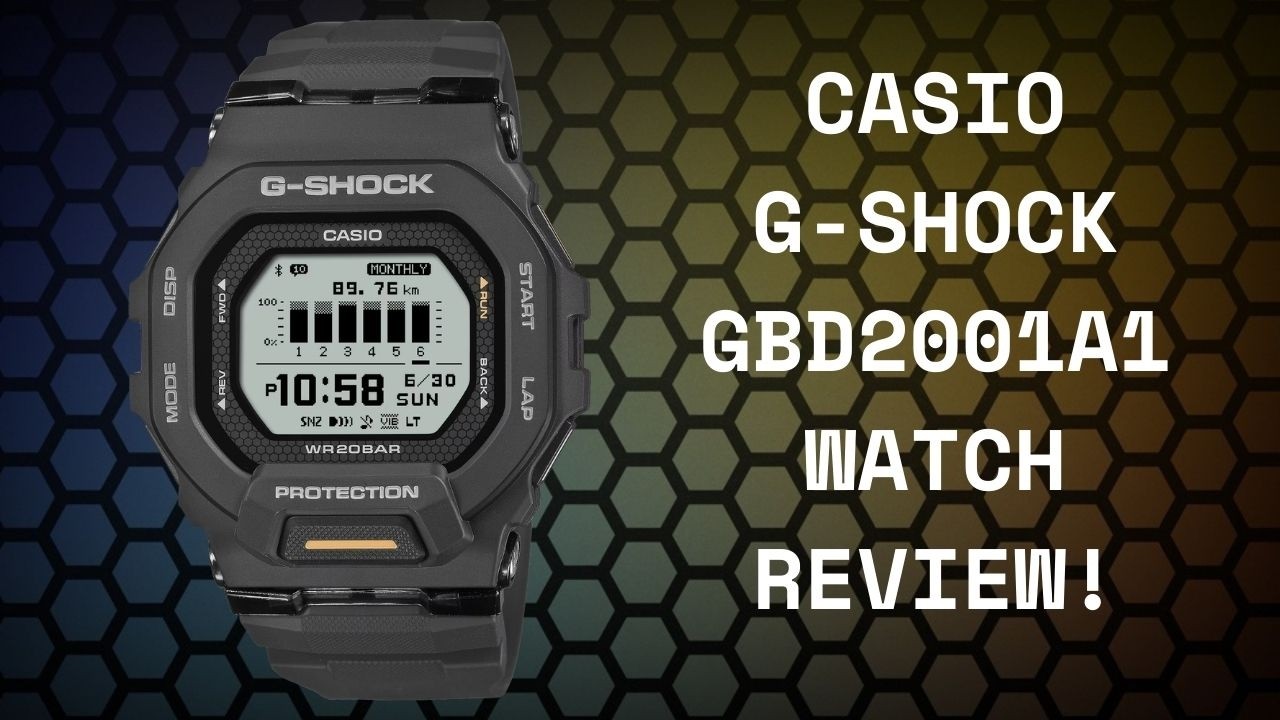Обзор часов CASIO G-Shock GBD200 1A1ER!!