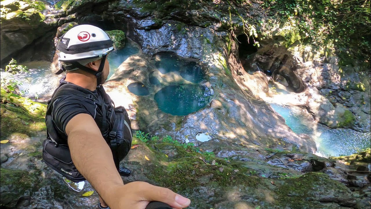 Tour POZA PATA DE PERRO en Cuetzalan aventura extrema