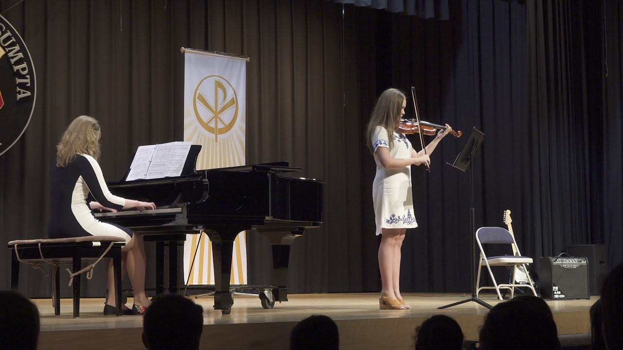 AAA 2019 Sophia Marrero at the Violin.