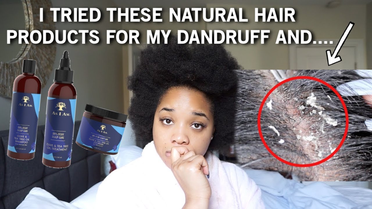 I TRIED USING THIS FOR DANDRUFF ON NATURAL HAIR AND...