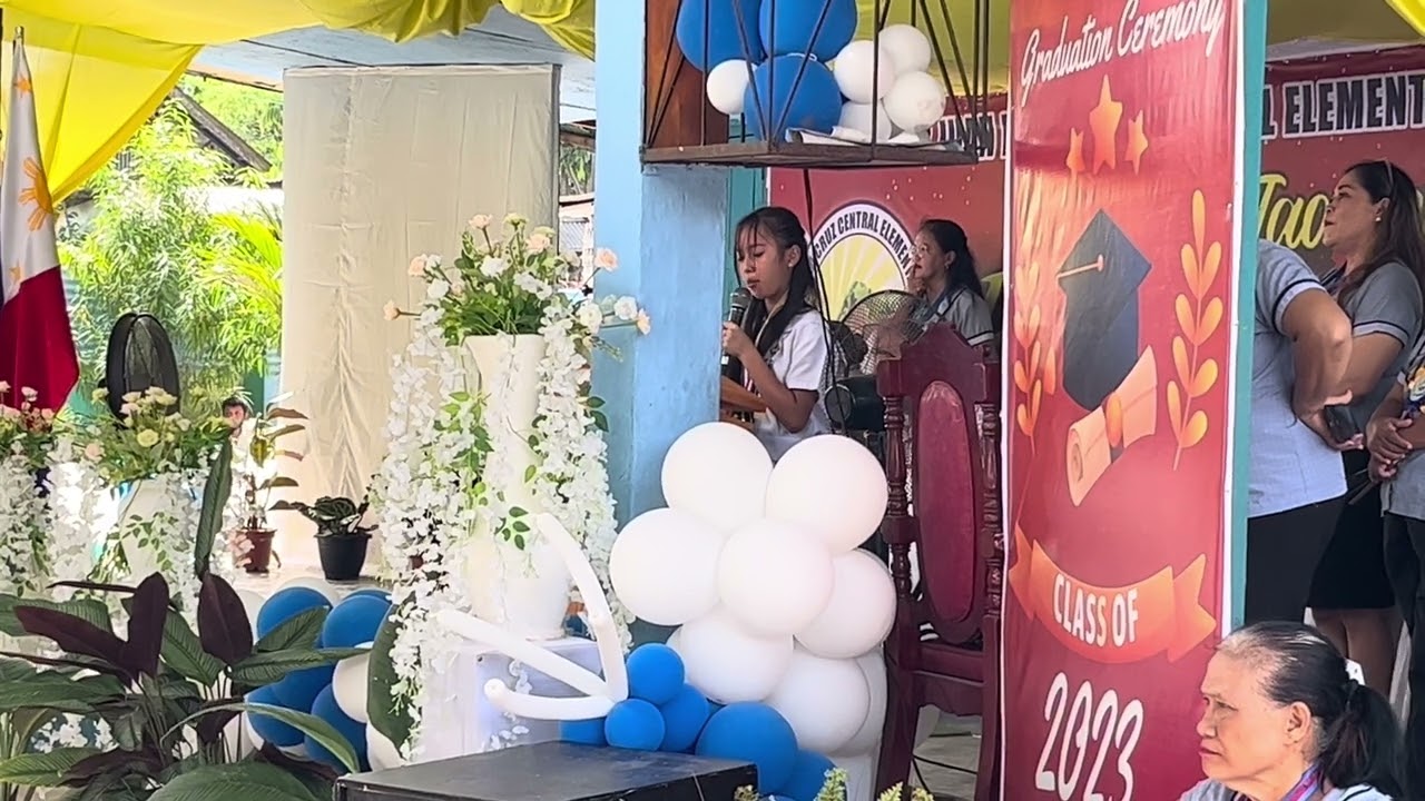 Allanah&rsquo;s Graduation Speech