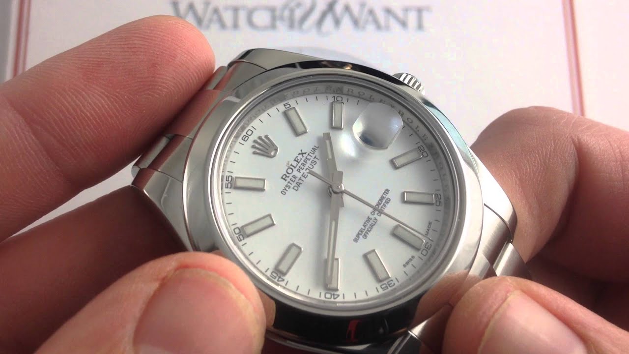 Rolex Oyster Perpetual Datejust II 116300 Luxury Watch Review