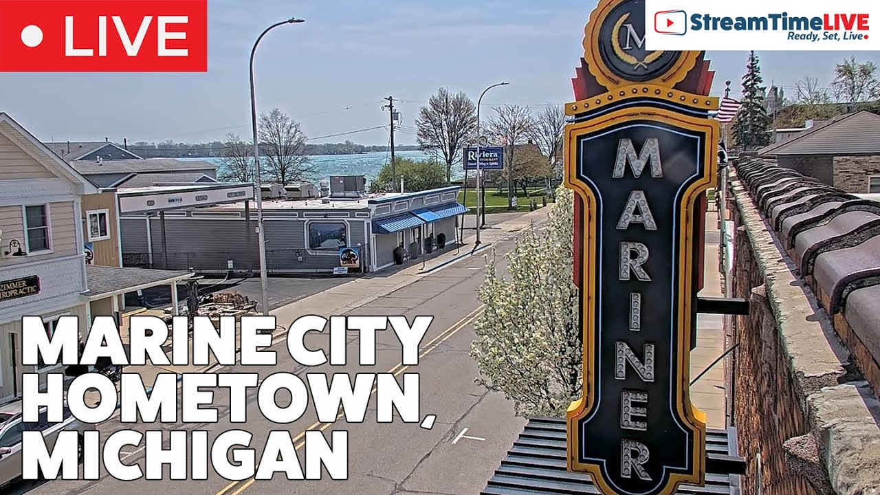 Marine City HomeTown Cam | Marine City, MI | StreamTime LIVE