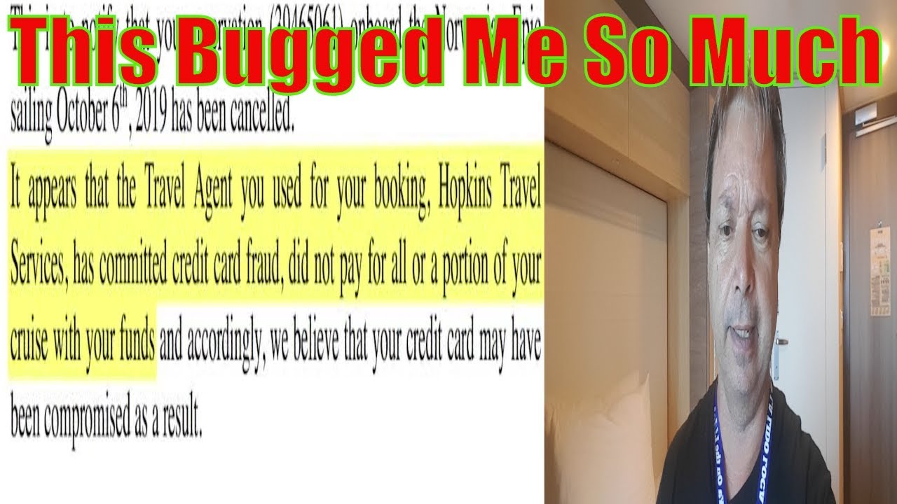 Travel Agency Scam and Update