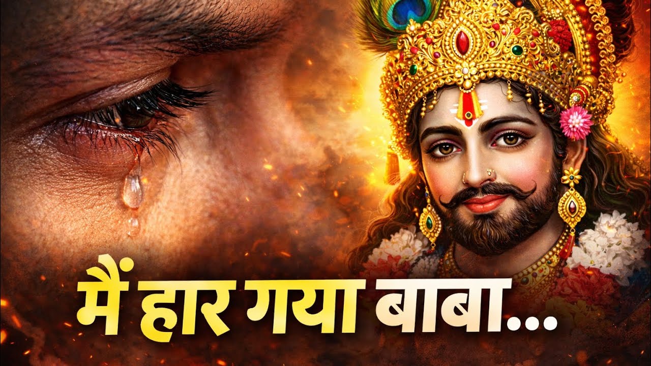 मैं हार गया बाबा… अब जीत तेरी है 😭 | टूटे दिल की आख़िरी पुकार | Shyam Bhajan