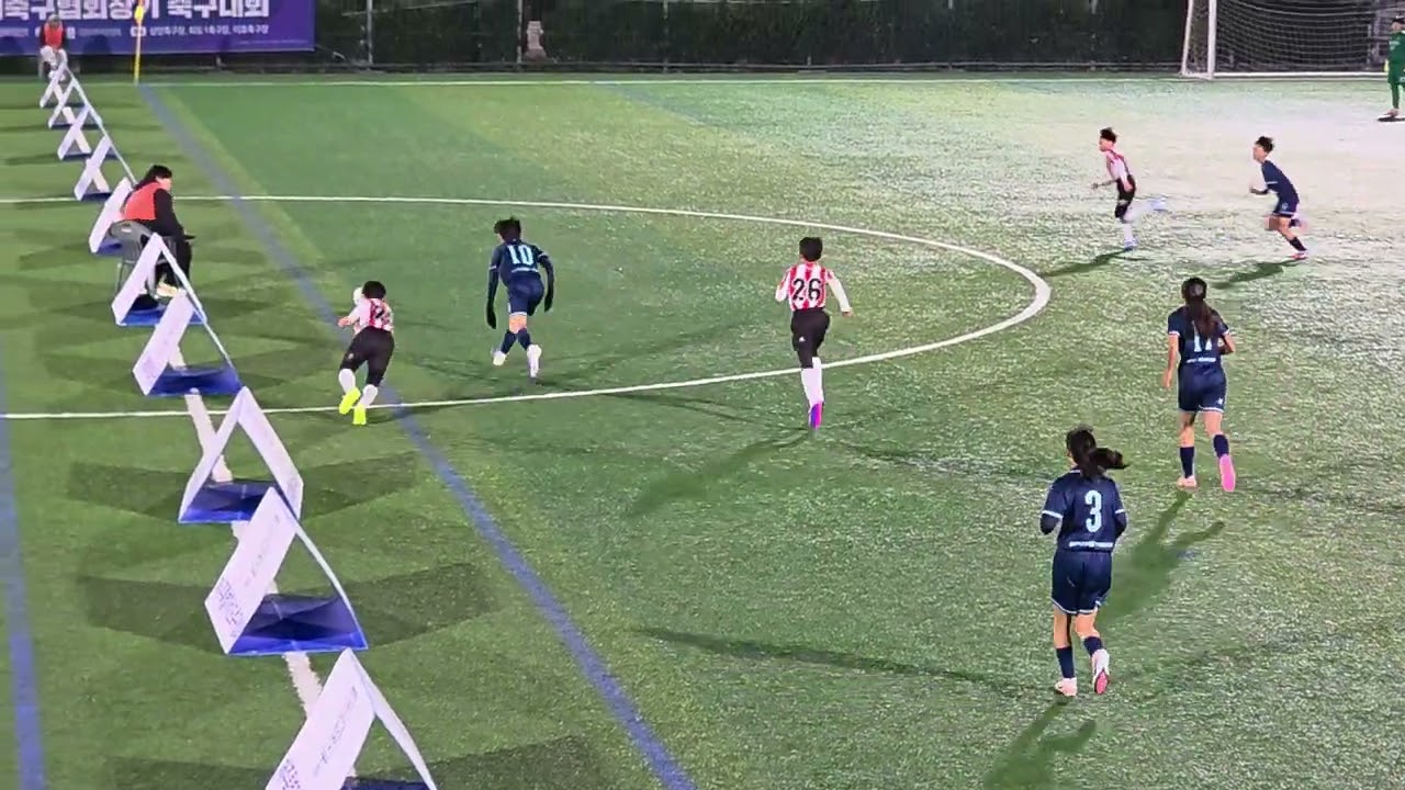 주말리그 (3/11) 제주서중 vs 서초 (전반)