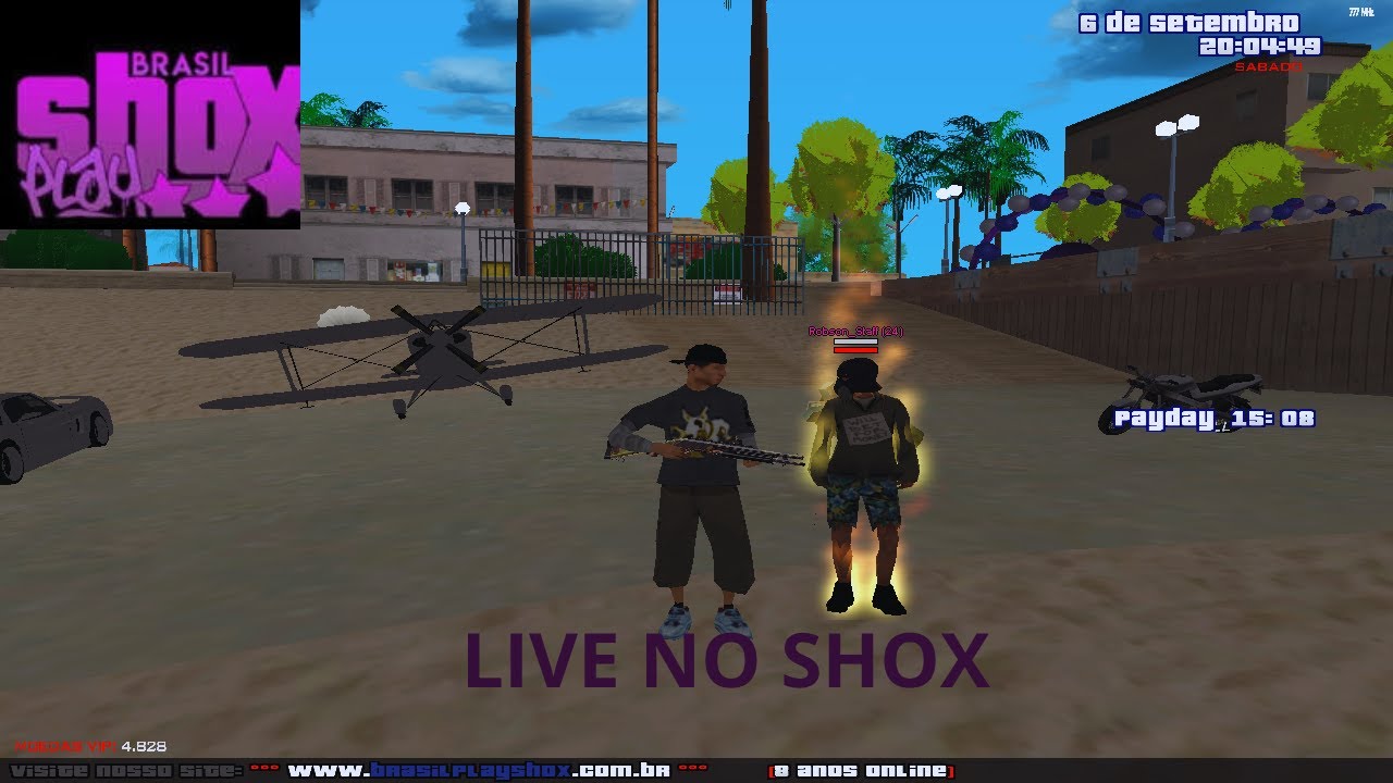 LIVE ON BRASIL PLAY SHOX 2  PC FRACO COLA GERAL