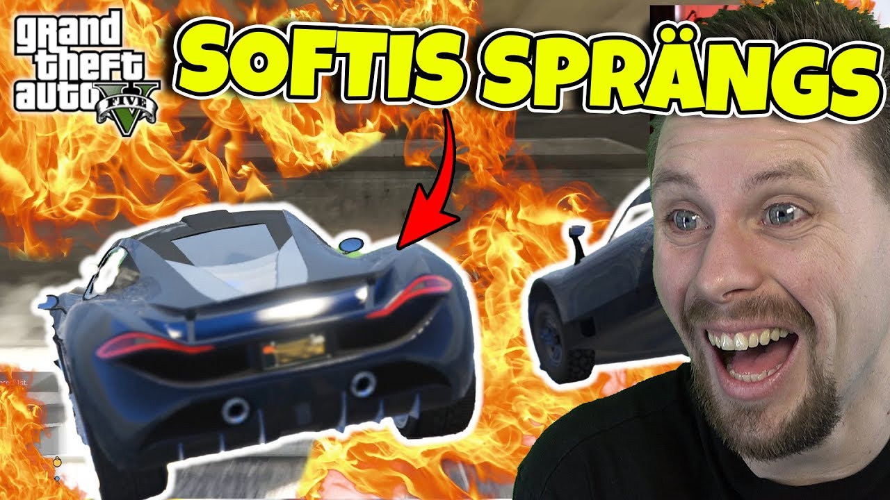 SOFTIS KÖR IN I VÄGGEN OCH SPRÄNGS I GTA 5 Online
