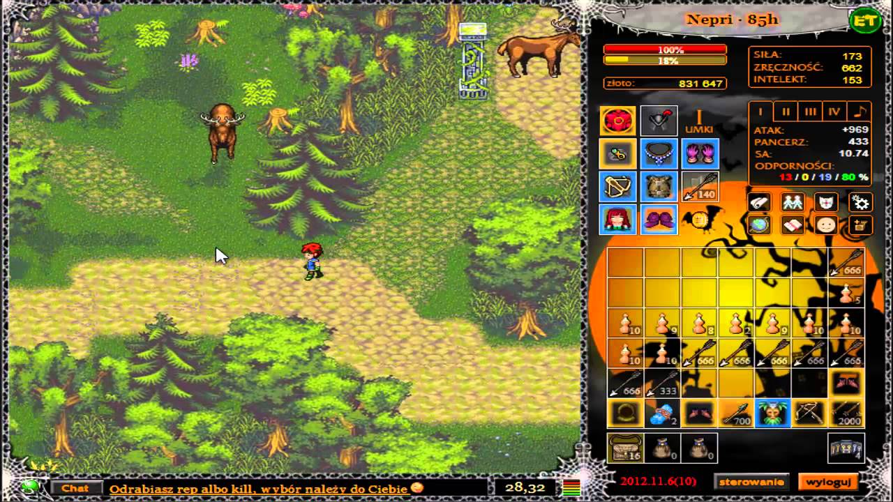Margonem [ERTILL] - Mix walk z Herosami HD