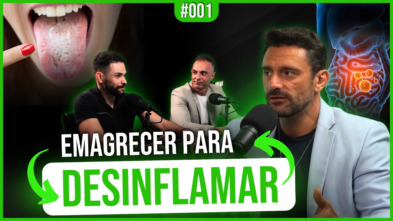 EMAGRECER PARA DESINFLAMAR OU DESINFLAMAR PARA EMAGRECER | EP #001 - PODCAST SEGREDOS DA NUTRIÇÃO