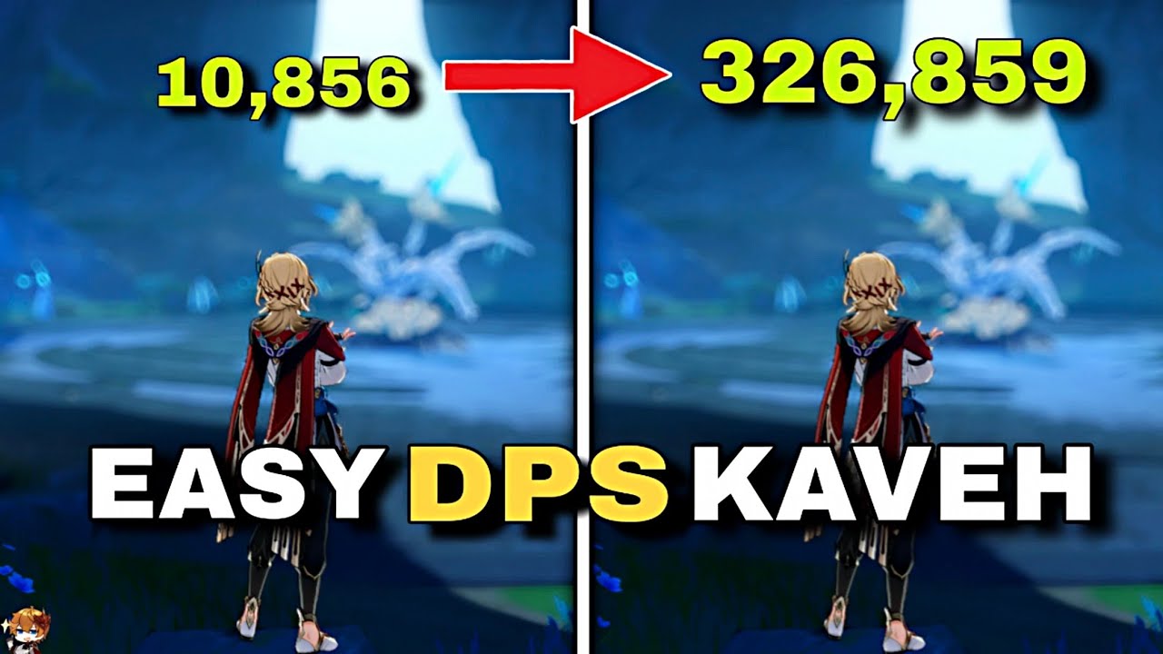 HOW TO BUILD DPS KAVEH | Genshin impact