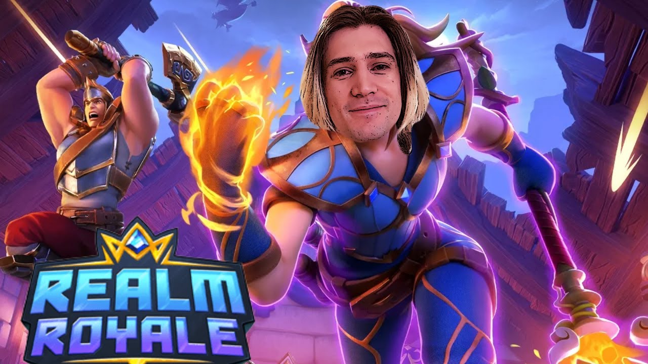 xQc Plays Realm Royale with Jesse