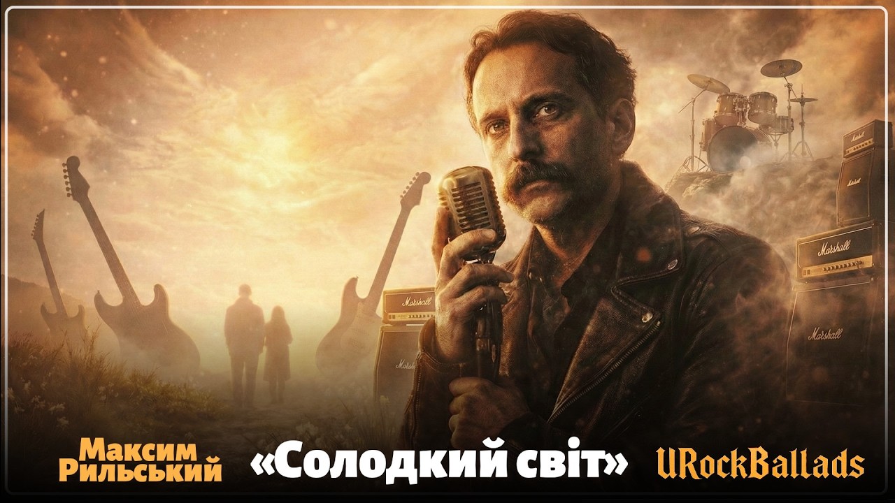 Масштабний Рок-Гімн Життю 🔥 Солодкий світ | URockBallads | Максим Рильський