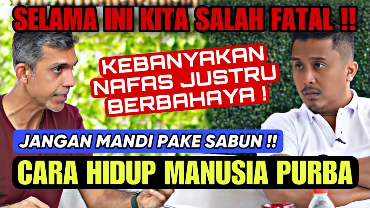 FULL DAGING SEMUA‼️ Pola Hidup Manusia Purba Bikin Umur Lebih Panjang - Gobind Vashdev