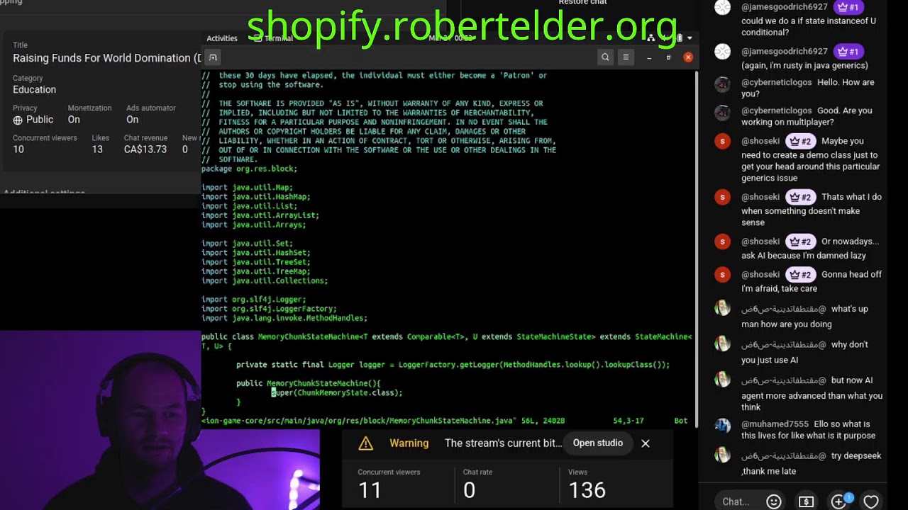 Raising Funds For World Domination (Day 330)