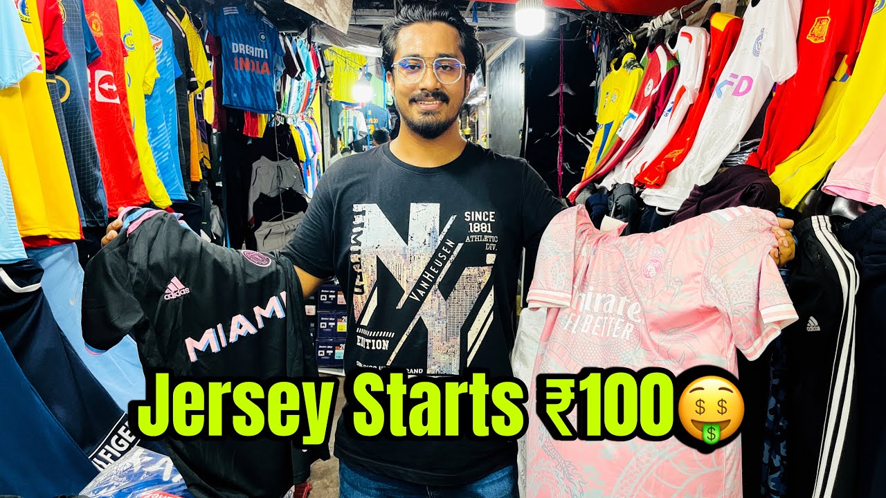 Cheapest Imported Jersey Market in Kolkata | Maidan Market Jersey Collection | Bidhan Market Kolkata