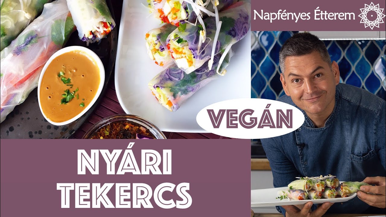Vietnámi rizslap tekercs-summer roll