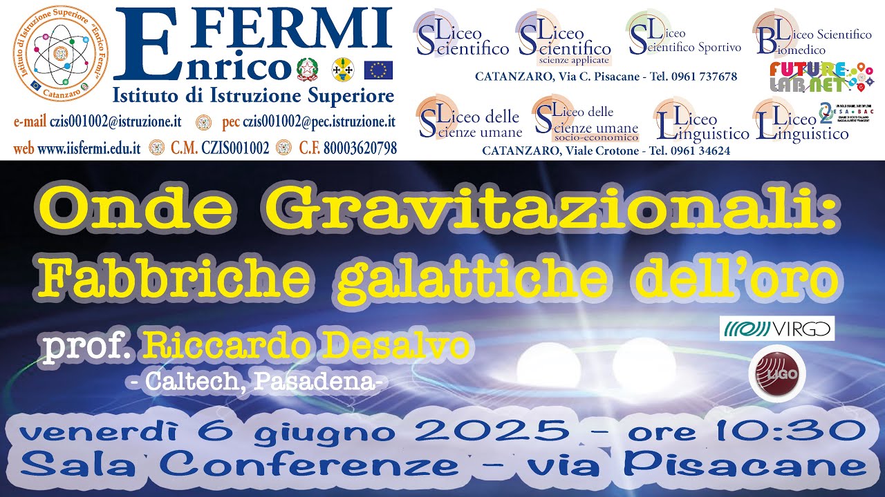Onde Gravitazionali: Fabbriche galattiche dell'oro