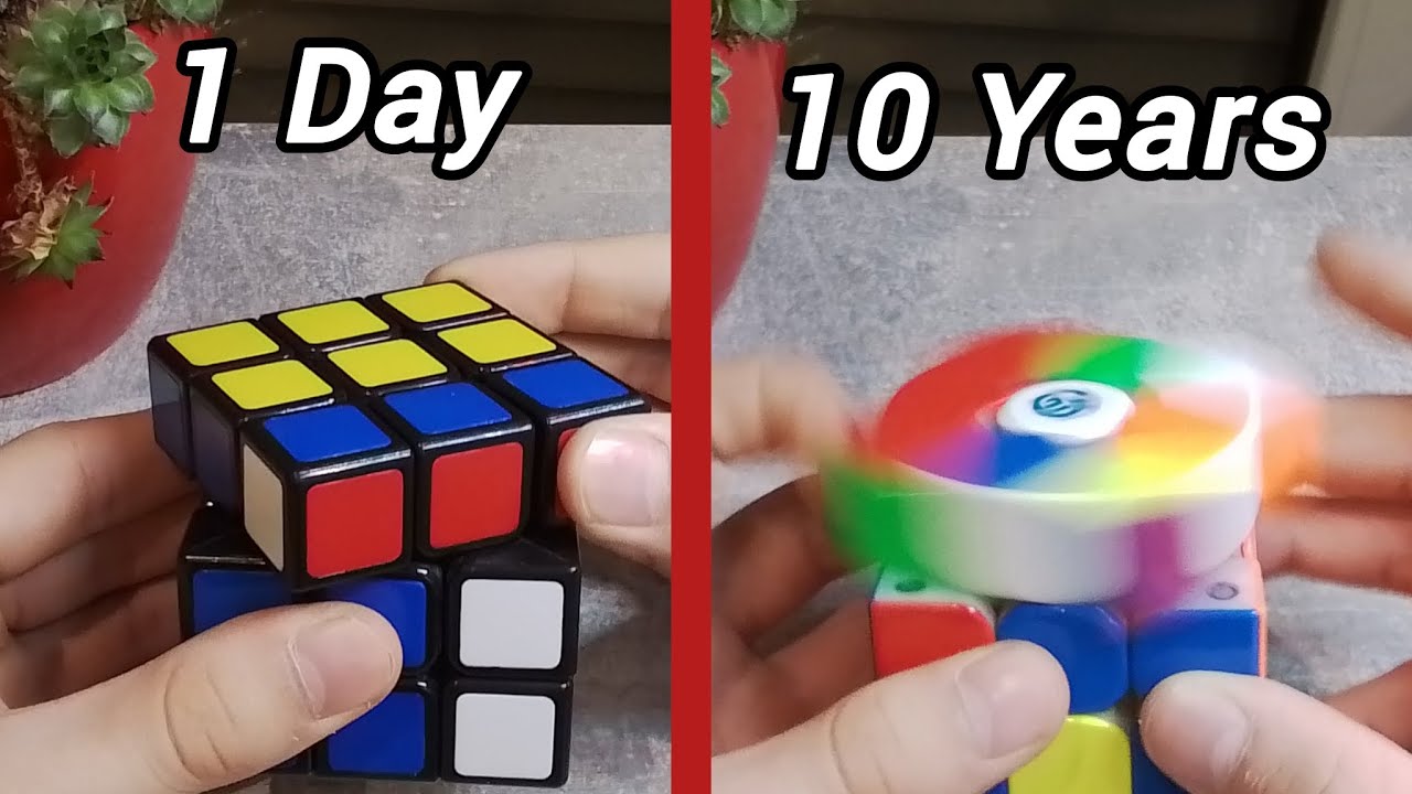 1 Day to 10 Years of Cubing