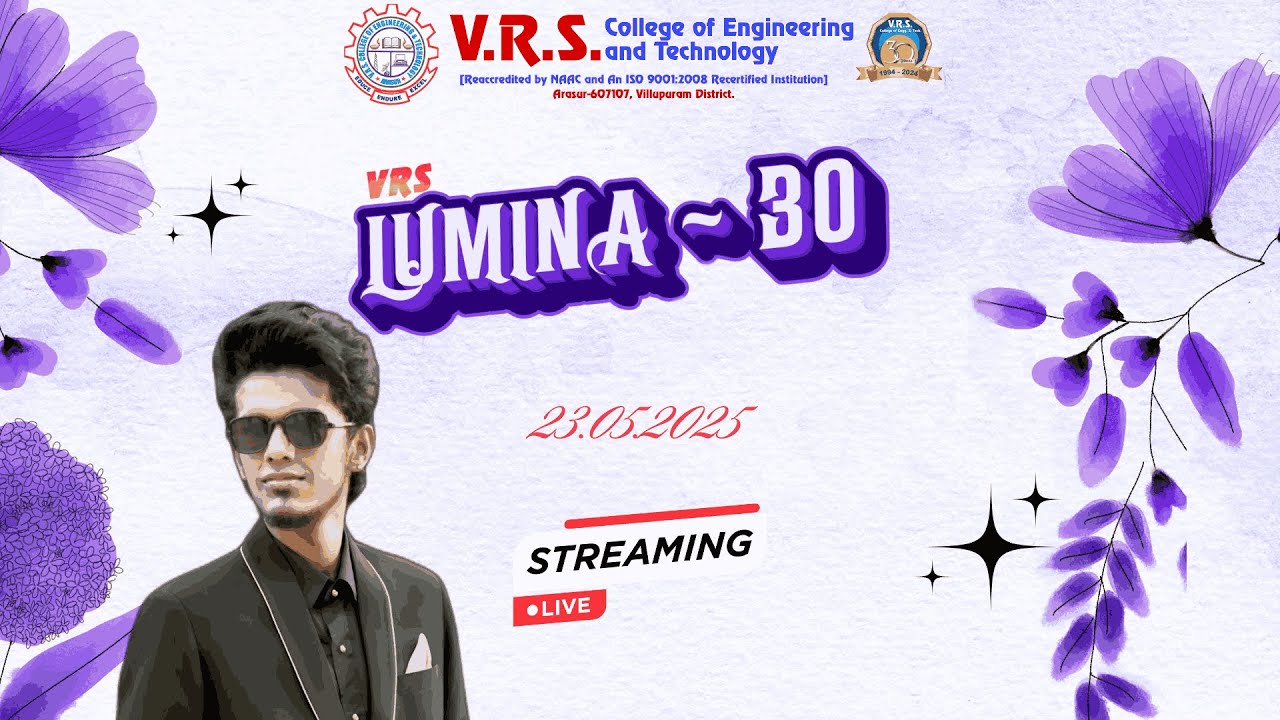 Lumina~30  | VRSCET | KPY BALA | 23.05.2025