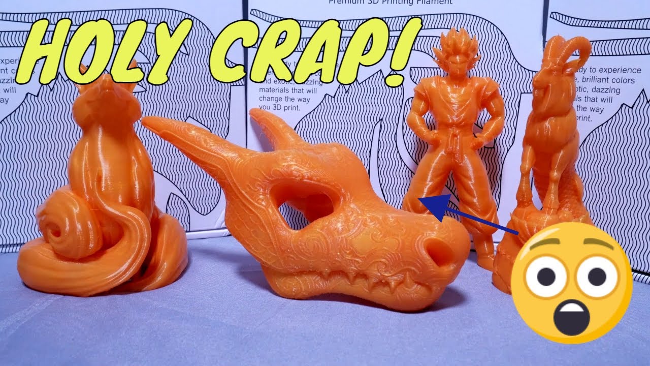 New Capricorn Thermochromatic Color Changing Filament CHANGES WITH HEAT! FLIR CAM