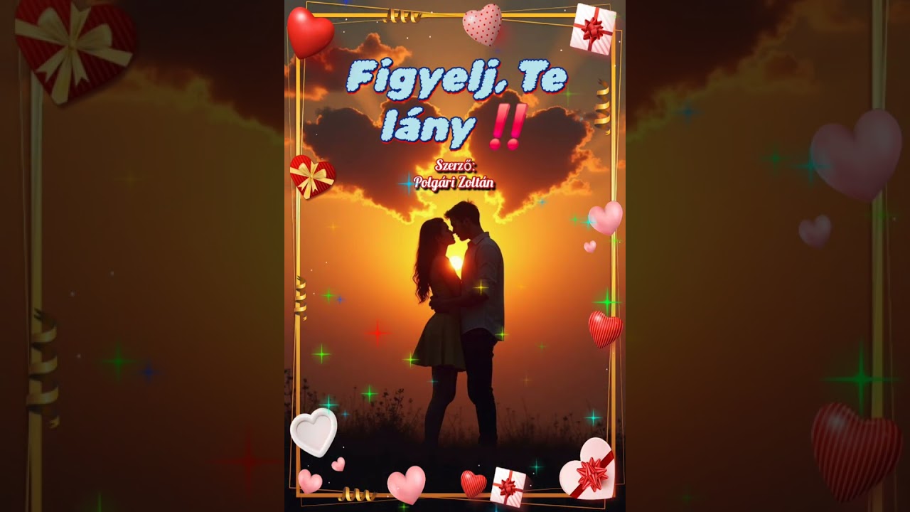 Figyelj, Te lány ‼️☝️🌹💖🌹☝️Romantikus dal 💖...saját szöveg...