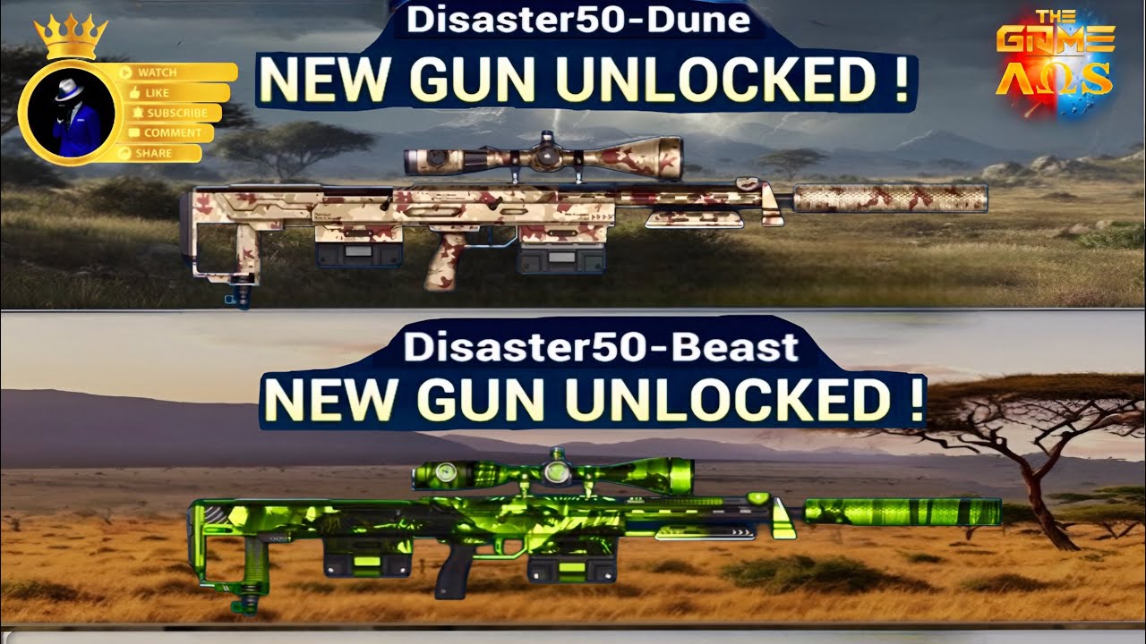 Hunting Sniper New Guns 💪 Disaster 50-Dune And Disaster 50-Beast 👏 