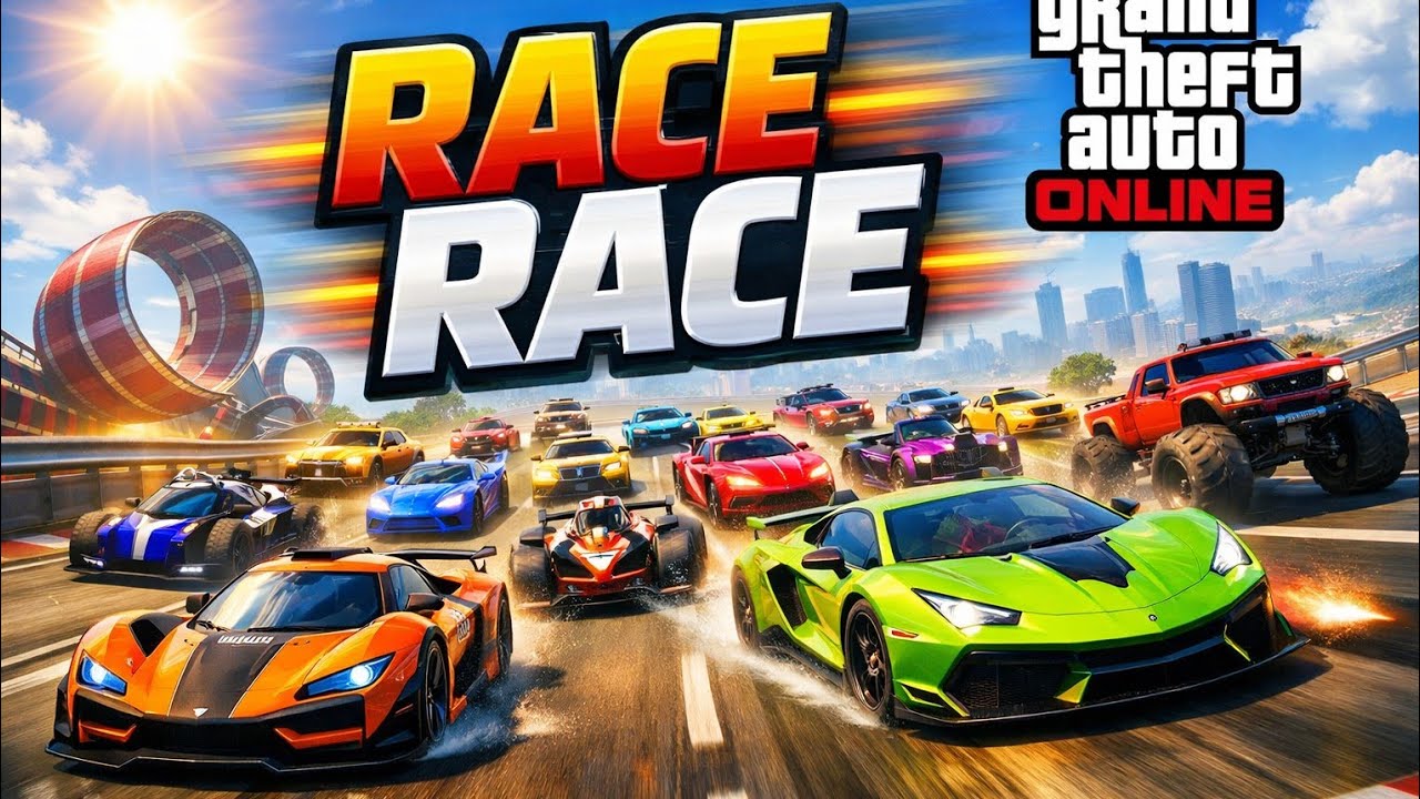 Hard race Gta 5 online 