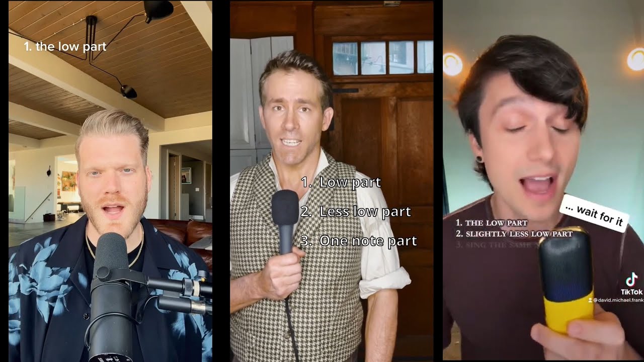 Grace Kelly TikTok  (challenge compilation) Ryan Reynolds sings