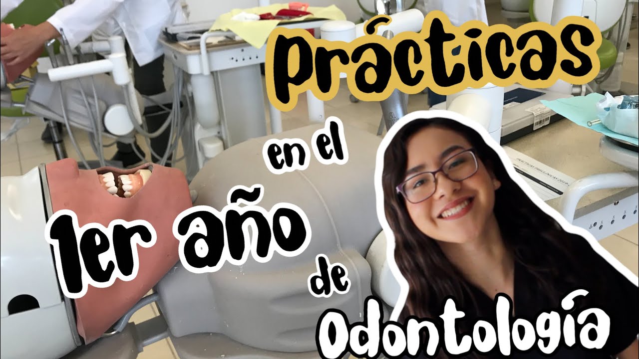 Prácticas en el primer año de odontología