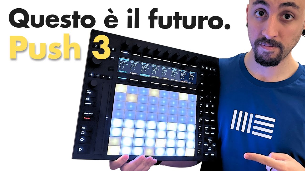 ABLETON PUSH 3 È ARRIVATO!! 😍 | @Ableton Push 3 tutorial ITA