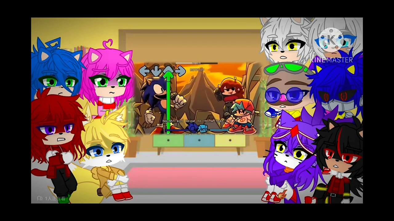 Sonic Characters react to Faker (Part 1) [ARCHIVED]