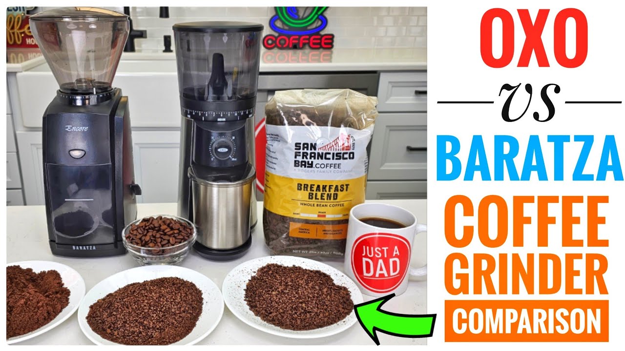 OXO vs Baratza Conical Burr Coffee Grinder Comparison