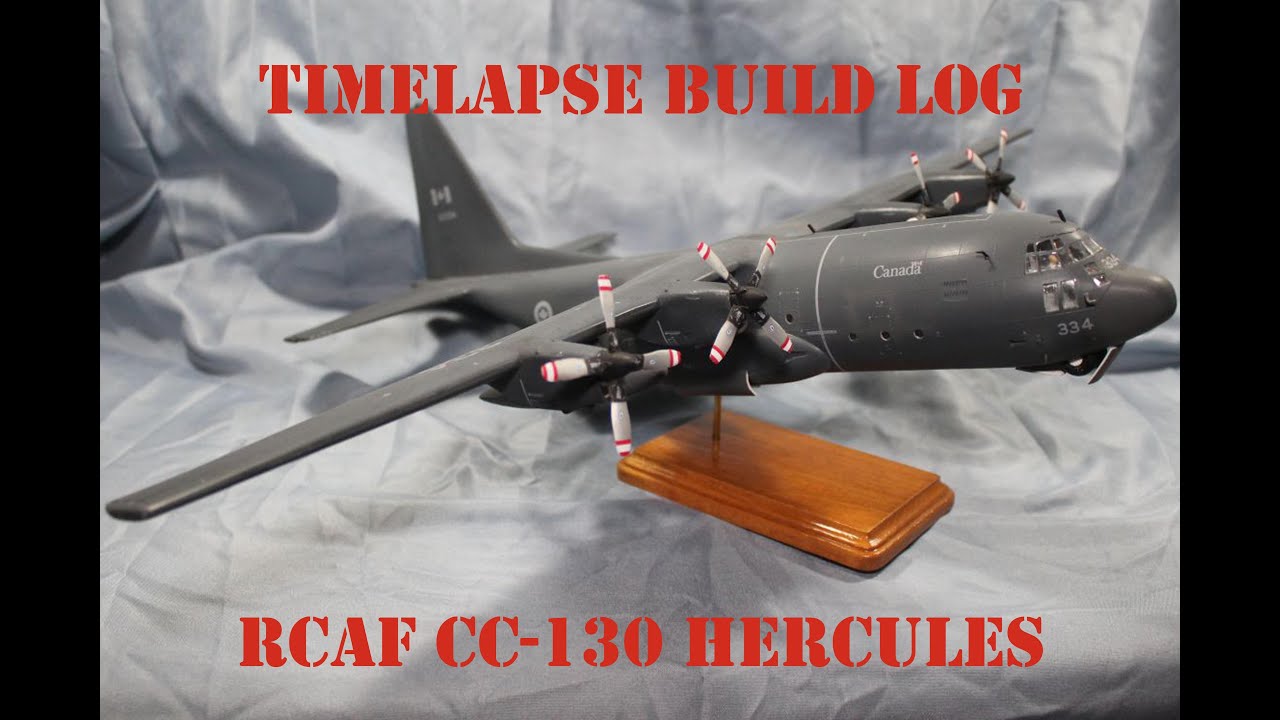 1/72 MPC C-130 Timelapse