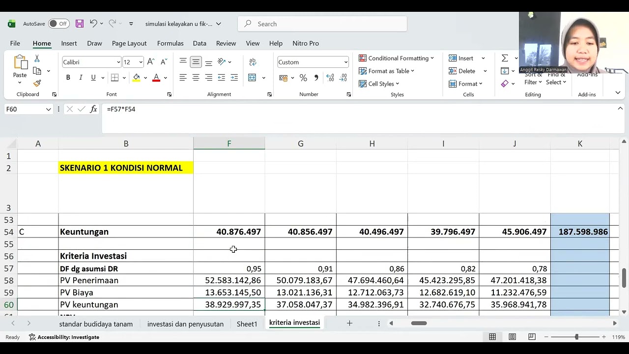 Part 3 : Kriteria Investasi