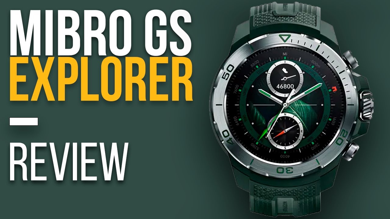MIBRO GS EXPLORER Unboxing Review - GPS BANDA DUPLA, CERTIFICAÇÃO MILITAR e AÇO INOX! Vale a pena?