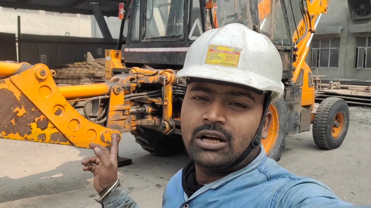 JCB pin Boss greasing video #JCB || Backho loader Machine Greasing #bankholiday