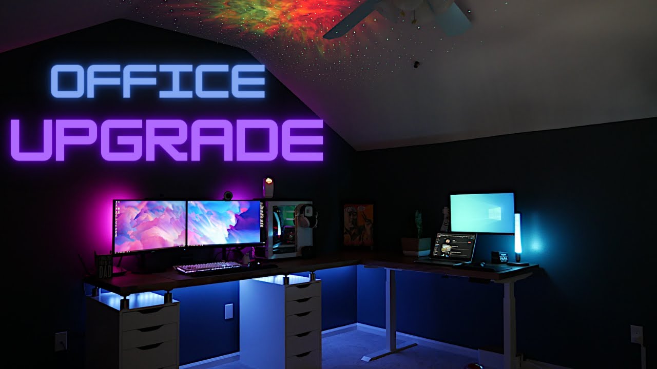 ПОЛНОЕ ОБНОВЛЕНИЕ ОФИСА 🔥 | Советы по обустройству стола от IKEA (2021) Шаг за шагом