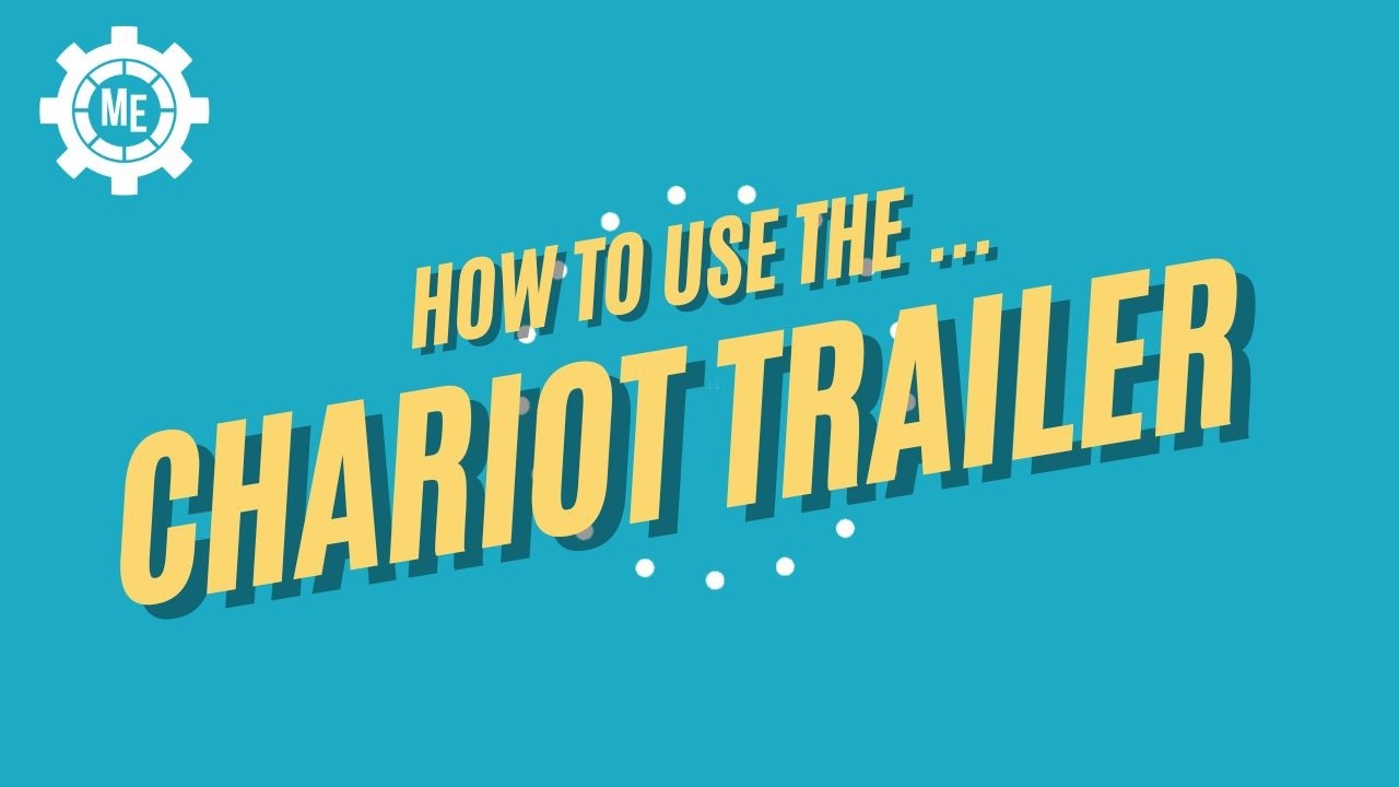 How to Use the Chariot Trailer