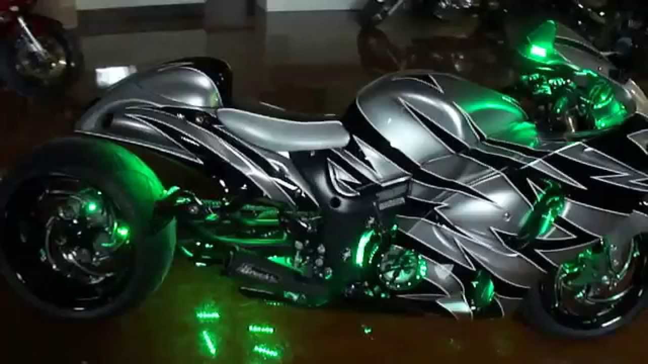 Project  Intimidator: Built on a 2008 Suzuki GSXR 1300 Hayabusa Platform & Feature Wide Tire Kit