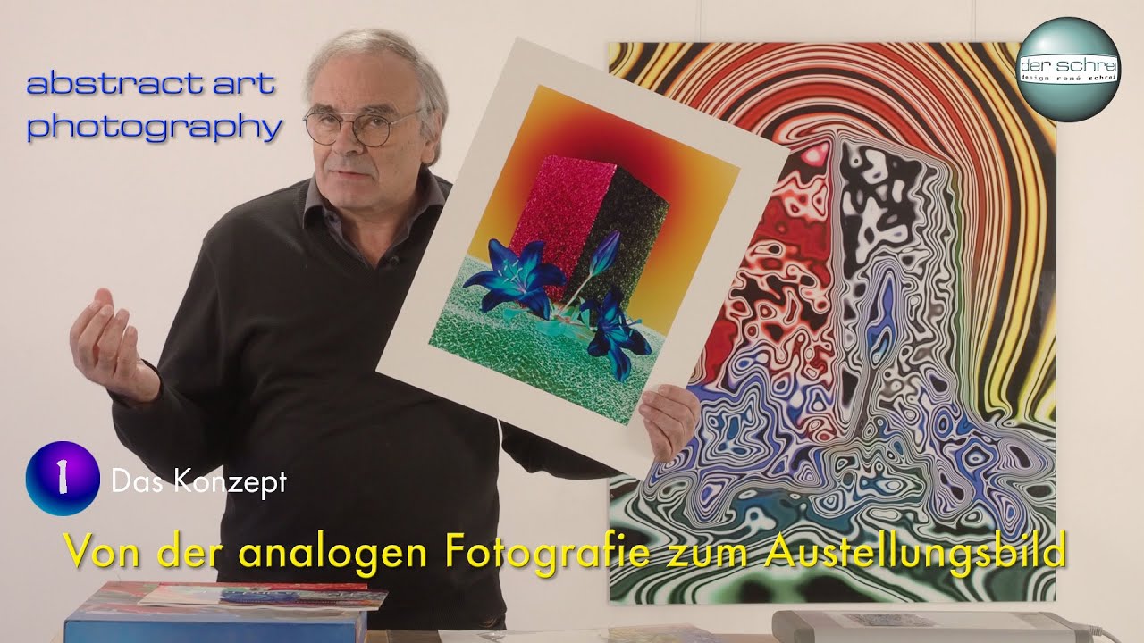 abstract art photography &bull; 1&bull; Von der analogen Fotografie zum Ausstellungsbild &bull; derschrei