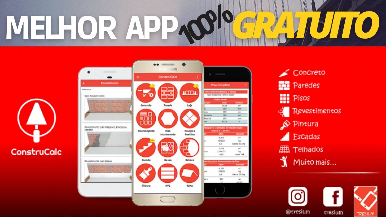 Construcalc - o melhor App (aplicativo) para orçamentos rápidos.