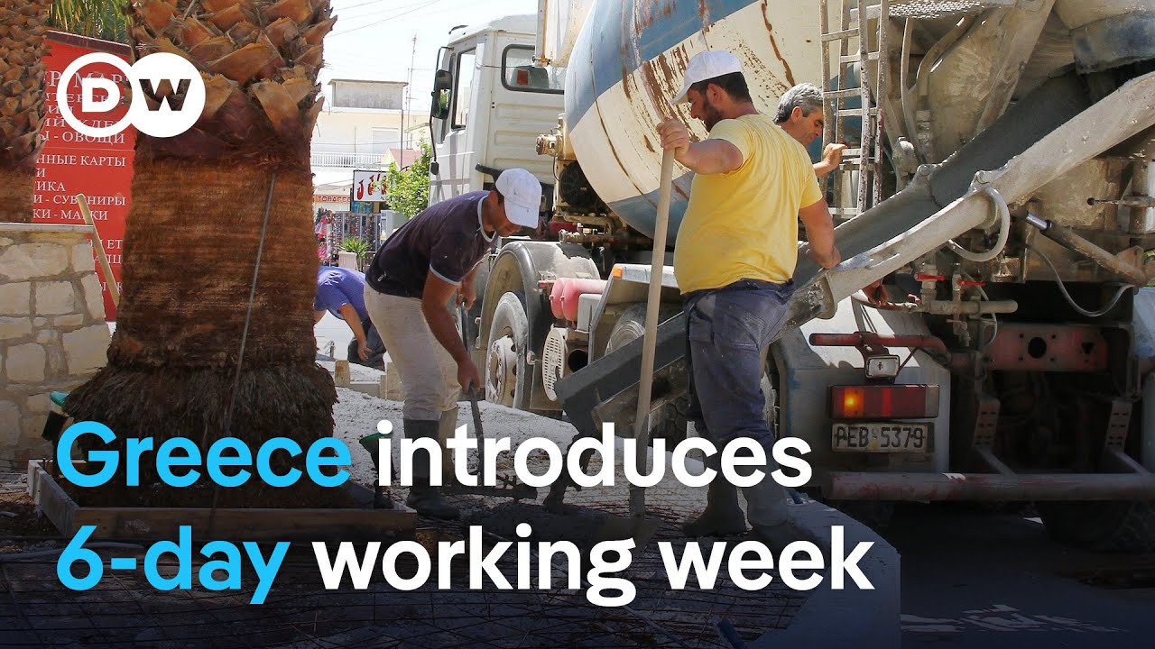 How does Greece's government justify a 6-day working week? | DW News