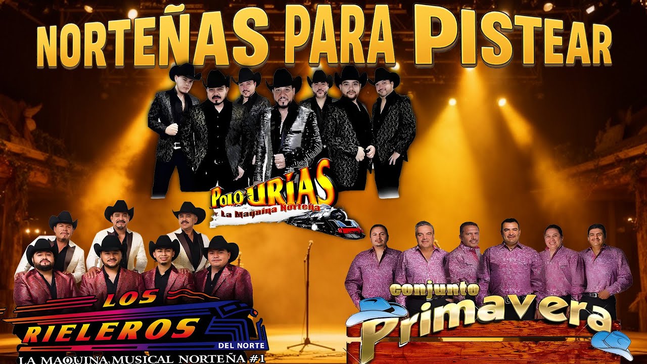 Puras Norteñas Viejitas Mix 🎶 Los Rieleros del Norte y Conjunto Primavera y Polo Urias