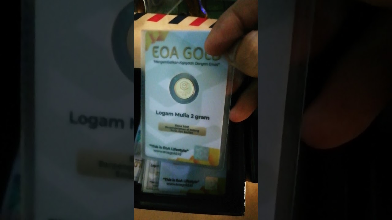 EOA Gold Palsu? EOA Gold Penipuan? Masa sih?