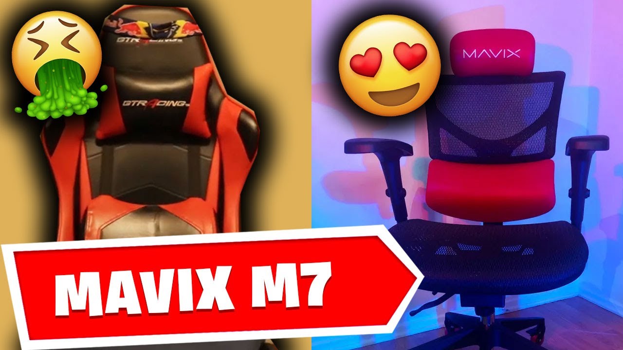 MAVIX M7 SETUP, FIRST LOOK, REVIEW - BEST ORGANIC CHAIR!